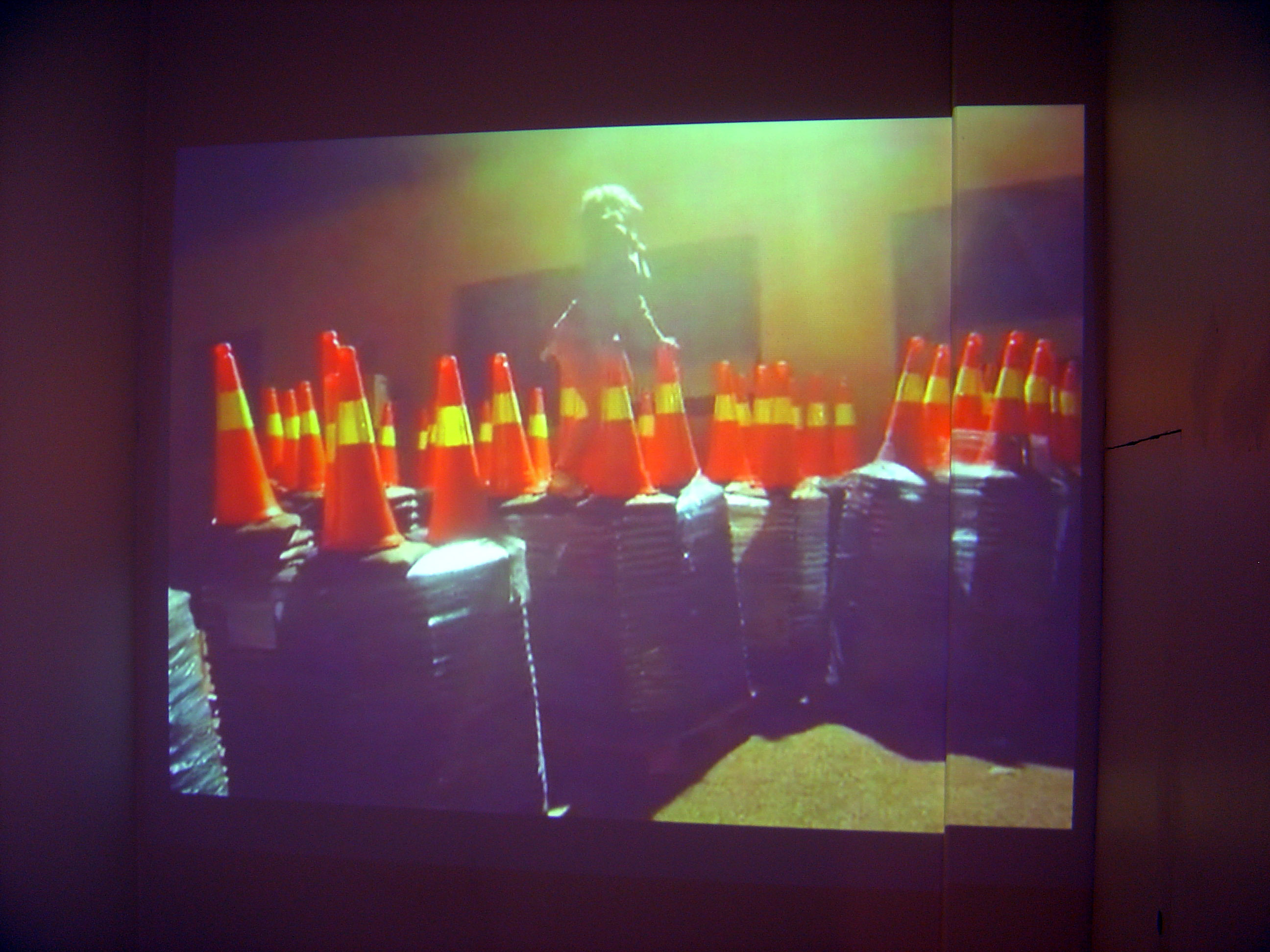 Video part of installation INNERZONE Gallery IDI 2010 videostill
