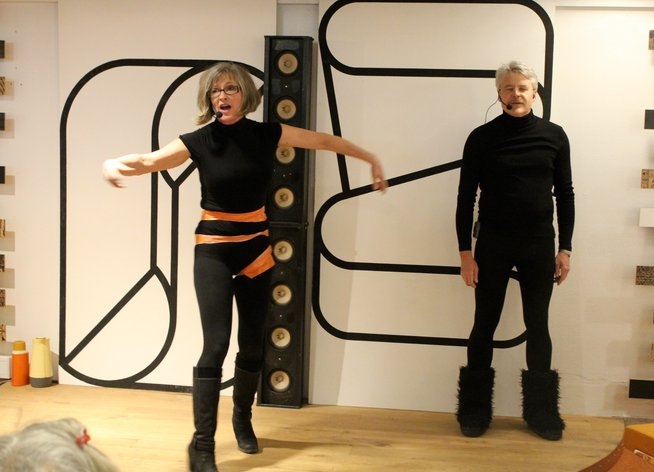 Body Art Act LM and OW at No Budget Performance Kulturhuset 2011